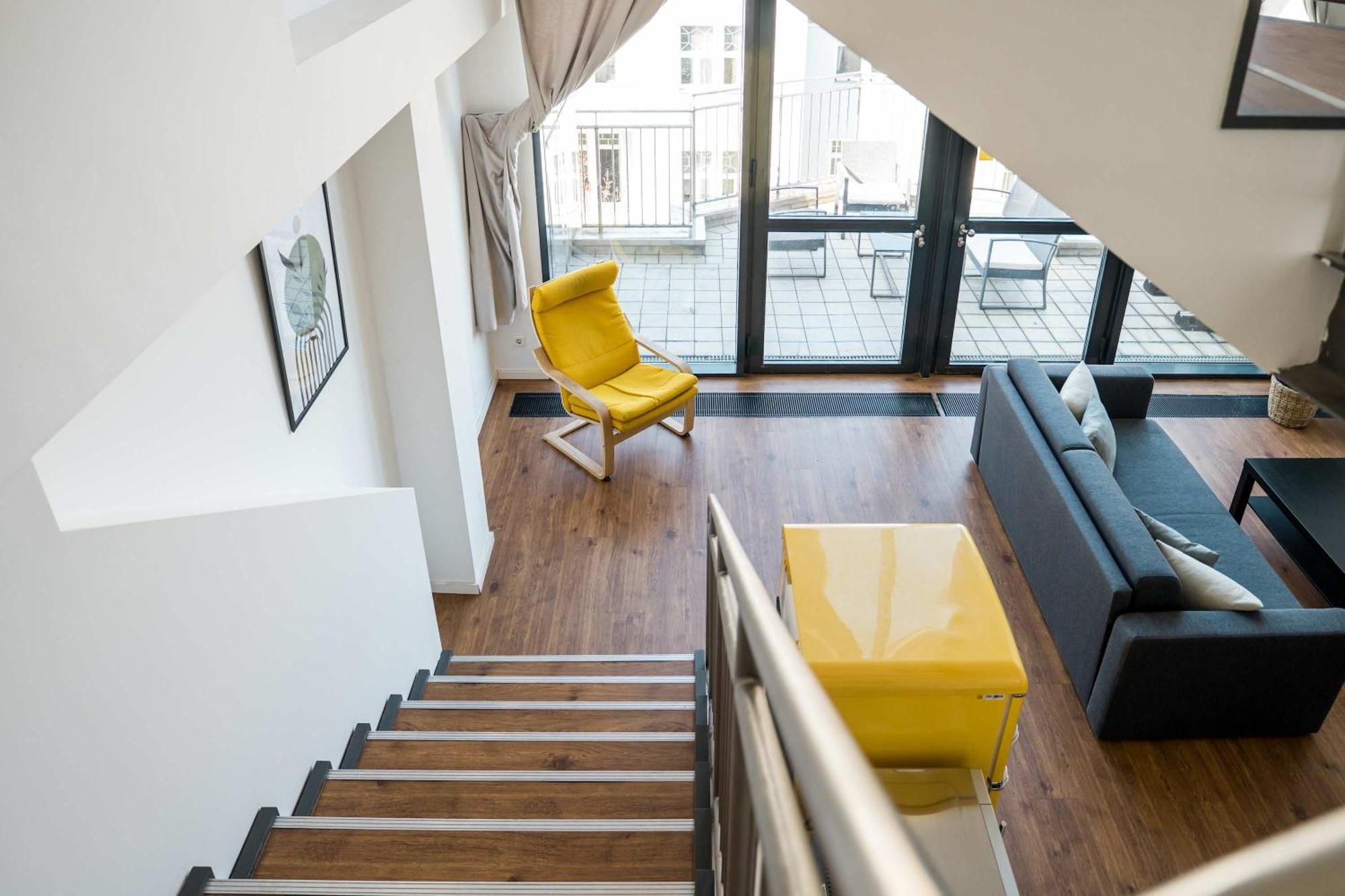 베를린 Fantastic Loft With Balcony 아파트 외부 사진